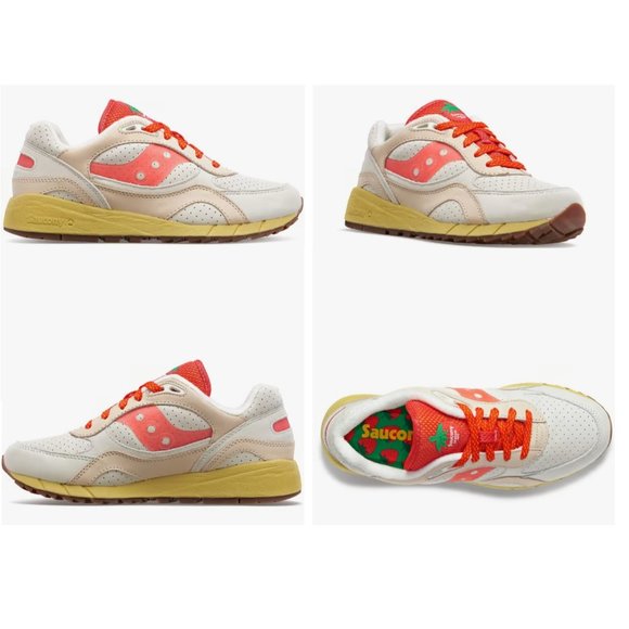 Shoes - Saucony SHADOW 6000 (NEW YORK STRAWBERRY) Size Womens 8.5 Mens 7 NWT Sneakers